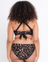 Curvy Kate Wrapsody Bandeau Strapless Multiway Bikini Leopard Print