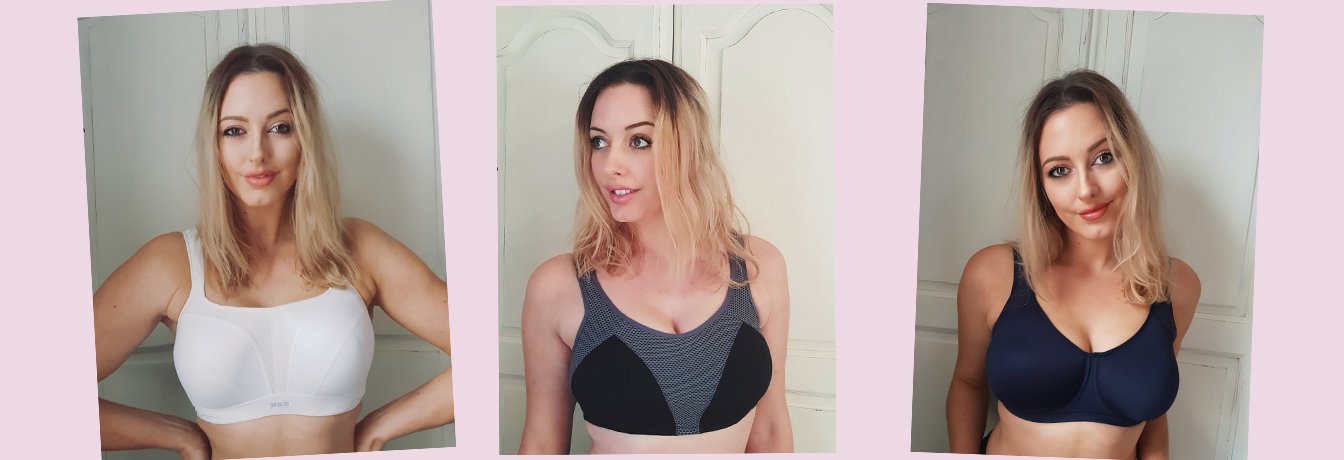 Josie Jayne Guest Blog for Brastop Sports Bra Reviews - Freya Active Sonic Atomic Navy Sports Bra, Panache Ultimate Wired White Sports Bra, Pour Moi Energy Black/Slate Non-Wired Sports Bra