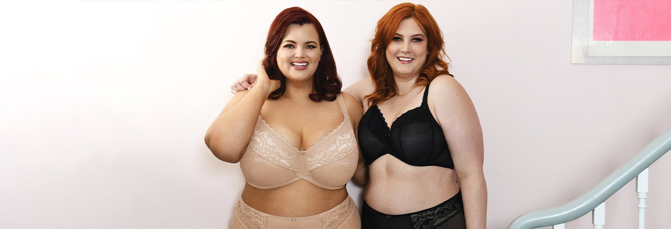 comfy plus size d+ cup bras for working remotely from home