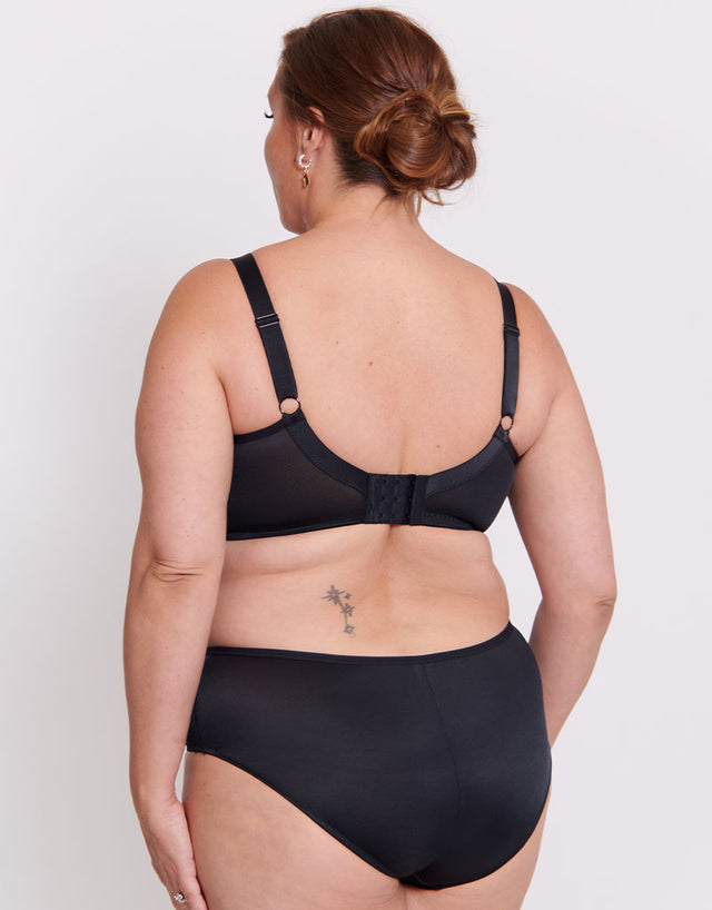Adella Athena Full Cup Side Support Bra Black