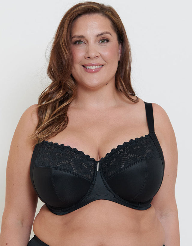 Adella Athena Full Cup Side Support Bra Black