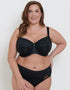 Adella Athena Full Cup Side Support Bra Black