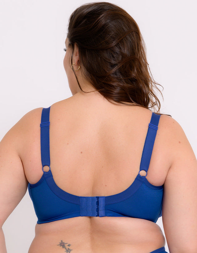Adella Athena Full Cup Side Support Bra Cobalt