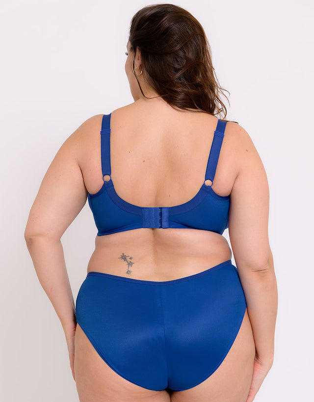 Adella Athena Full Cup Side Support Bra Cobalt
