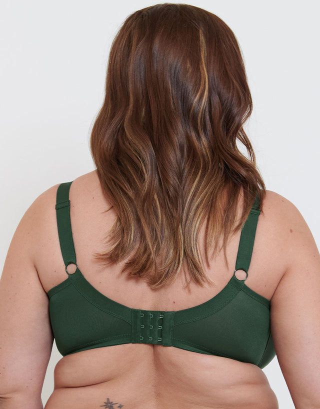 Adella Athena Full Cup Side Support Bra Emerald