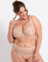 Adella Athena Full Cup Side Support Bra & Brief Bundle Latte