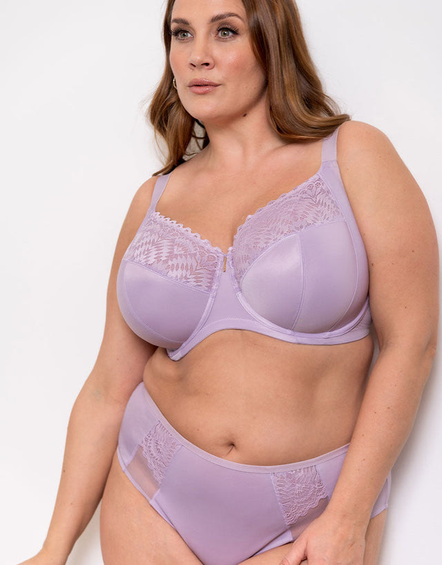 Adella Athena Full Cup Side Support Bra Lavender