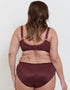 Adella Athena Full Cup Side Support Bra Merlot