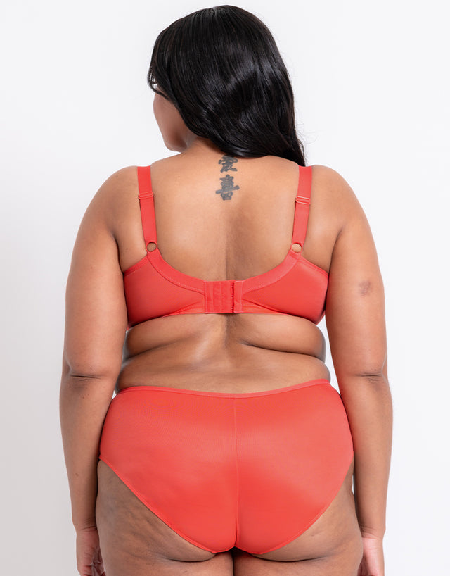 Adella Kin Full Brief Papaya