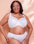 Adella Athena Full Cup Side Support Bra White