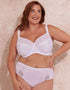 Adella Athena Full Cup Side Support Bra White