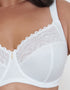 Adella Athena Full Cup Side Support Bra White