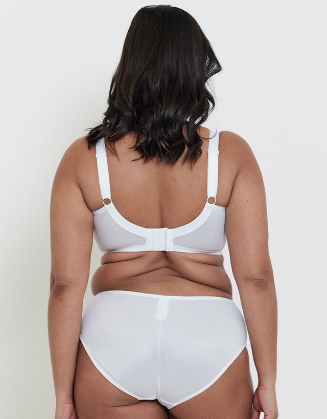 Adella Kin Full Brief White
