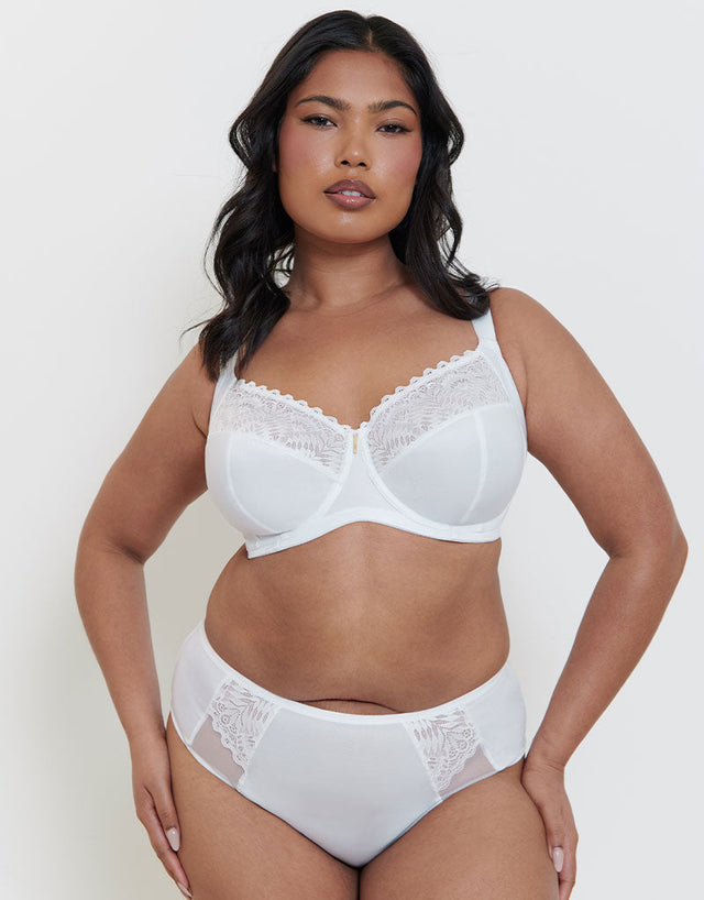 Adella Kin Full Brief White