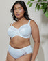Adella Athena Full Cup Side Support Bra White