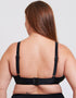 Adella Calypso Plunge Bikini Top Black