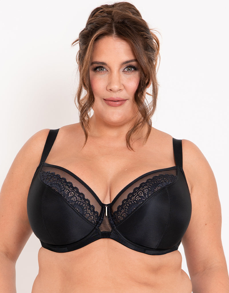 Buy Smoothie Non-Padded Non-Wired Full Coverage Bra in Black