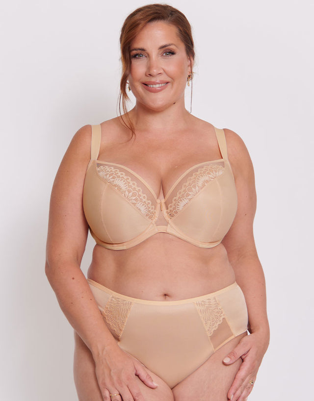 Adella Hera Full Plunge Bra Latte