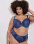 Adella Hera Full Plunge Bra Navy