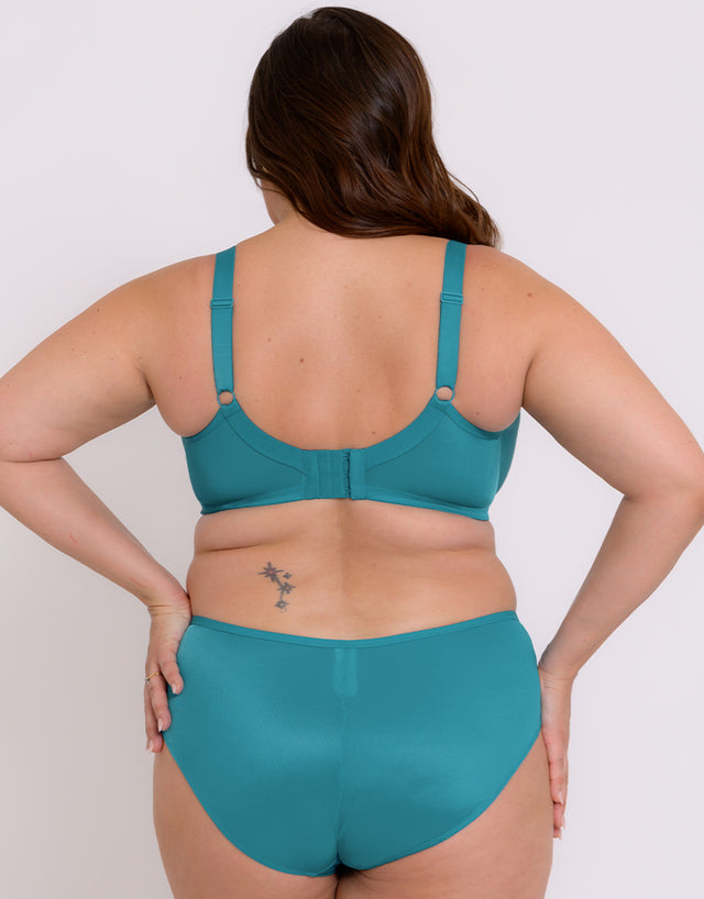 Adella Kin Full Brief Tropical Blue