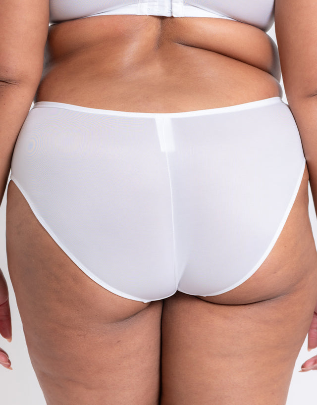 Adella Kin Full Brief White