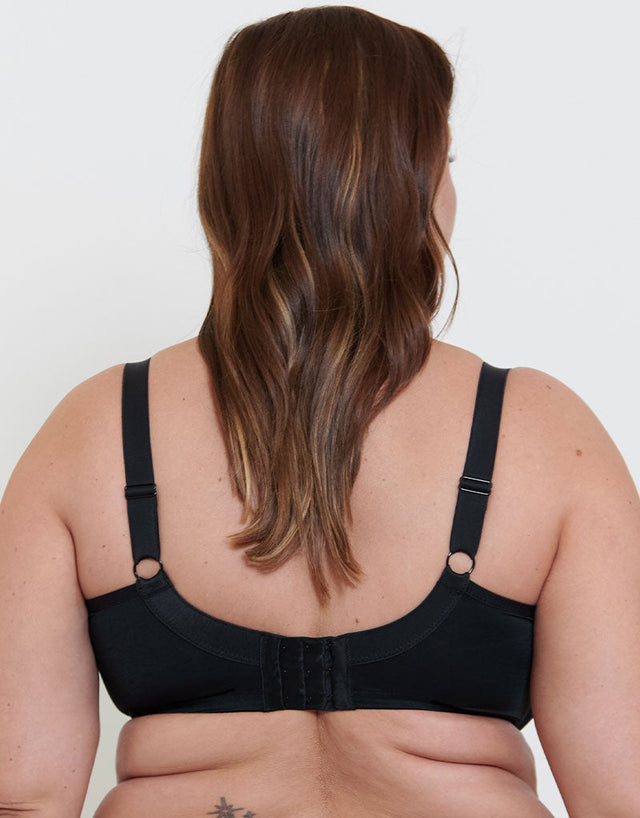 Adella Maia Full Cup Plunge Bra Black