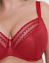 Adella Maia Full Cup Plunge Bra Red