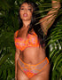Ann Summers Ambitious Balcony Bra Bright Orange