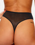 Ann Summers Astral High Waist Thong Black