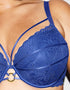 Ann Summers Compelling Padded Plunge Bra Cobalt Blue