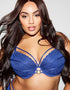 Ann Summers Compelling Padded Plunge Bra Cobalt Blue