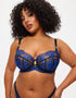 Ann Summers Endless Attraction Balcony Bra Black/Blue