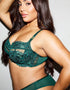 Ann Summers Endless Attraction Balcony Bra Dark Green