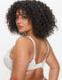 Ann Summers Lovers Lace Padded Plunge Bra White