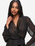 Ann Summers The Promising Robe Black