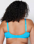 Ann Summers Sexy Lace Padded Plunge Bra Bright Blue