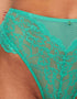 Ann Summers Sexy Lace High Waist Brazilian Brief Bright Green