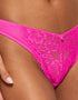 Ann Summers Sexy Lace Brazilian Brief Bright Pink