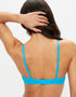 Ann Summers Sexy Lace Padded Plunge Bra Bright Blue