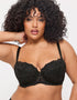 Ann Summers Sexy Lace Padded Balcony Bra Black