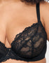 Ann Summers Sexy Lace Plunge Bra 2 Pack Black