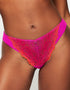 Ann Summers Sexy Lace Brazilian Brief Coral Ombre