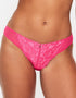 Ann Summers Sexy Lace Brazilian Brief Dark Pink