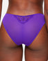 Ann Summers Sexy Lace Brazilian Brief Dark Purple