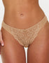 Ann Summers Sexy Lace Brazilian Brief Latte