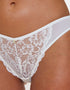 Ann Summers Sexy Lace Brazilian Brief White