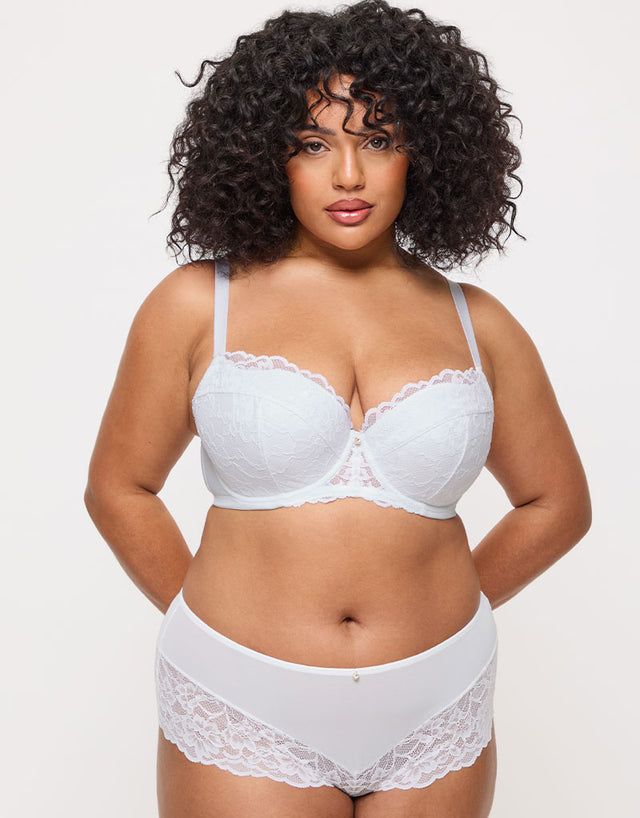 Ann Summers Sexy Lace Short White