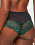 Ann Summers Sexy Lace Short Black/Green