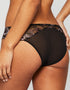 Ann Summers Sexy Lace Planet Brazilian Brief Black/Pink