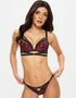 Ann Summers Yours Truly Brazilian Brief Black/Red